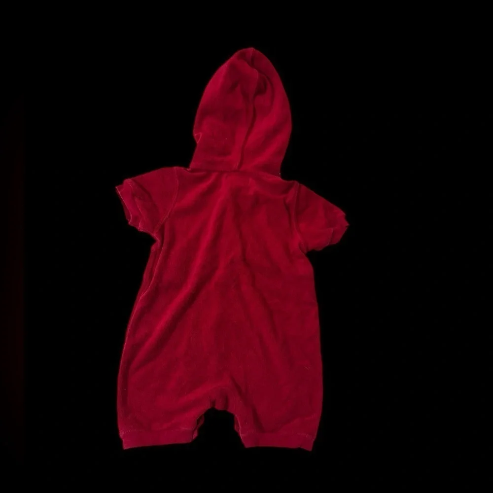 Polo Ralph Lauren Striped Hooded Romper 12 months k159